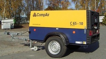 Kompressor Compair ideal Sandstrahlen